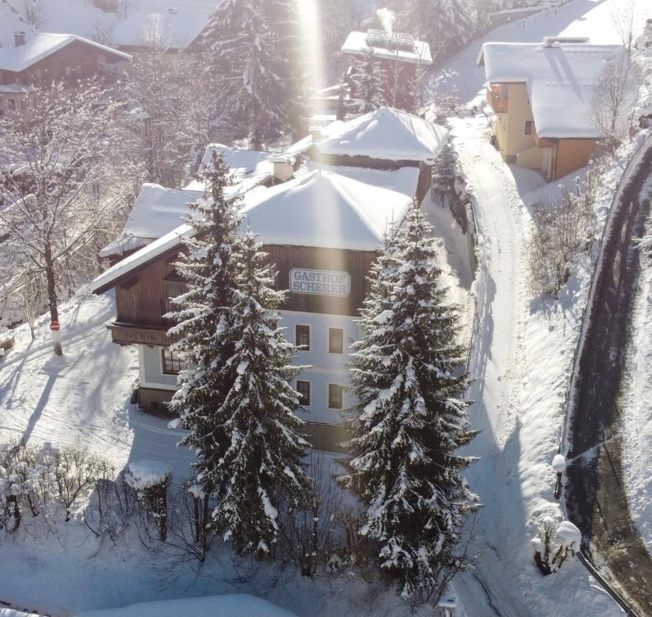 Gasthof Scherer Panzió Mühlbach am Hochkönig Kültér fotó